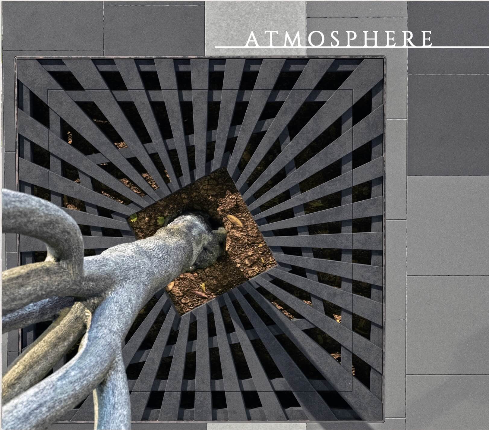 Приствольная решетка для дерева ZKING ATMOSPHERE 1.2х1.2м Черная в Зеленокумске фото