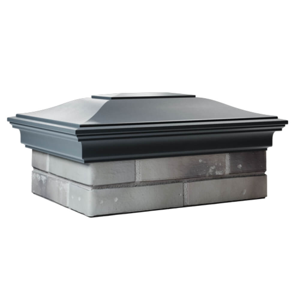 Колпак Zking Монблан Серый на столб 2х1.5 кирпича (515х385мм) в Зеленокумске фото