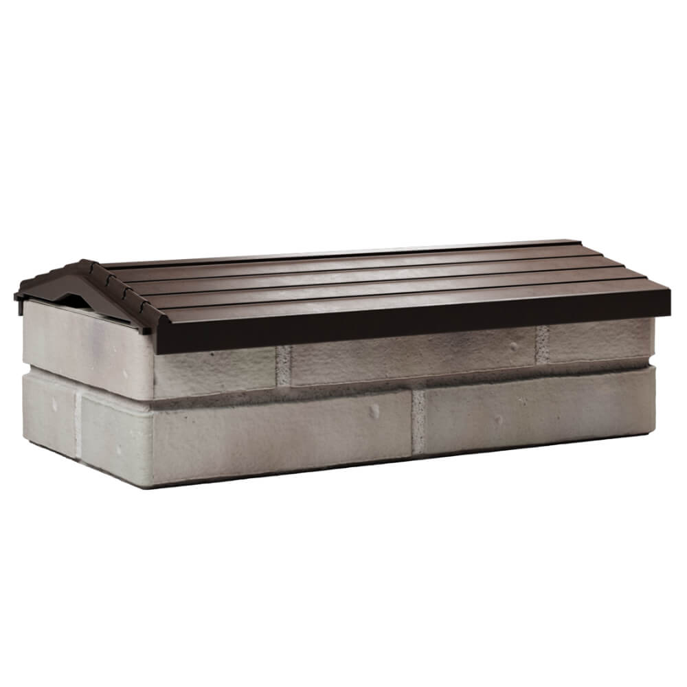 Парапет Zking Бона ХайТек Коричневый с посадкой на 1 кирпич (200/225/255мм) Зеленокумск фото