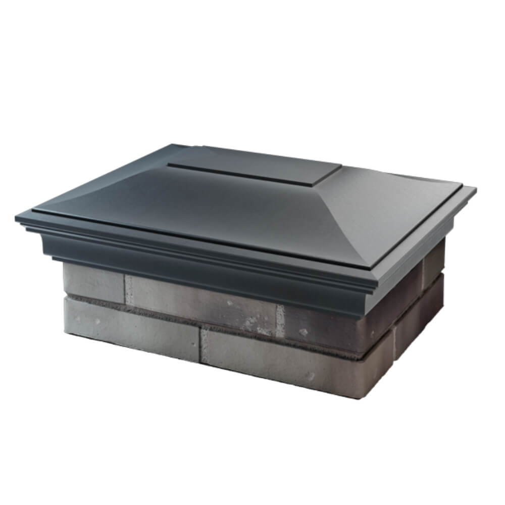 Колпак Zking Монблан Серый на столб 2х1.5 кирпича (515х385мм) в Зеленокумске фото