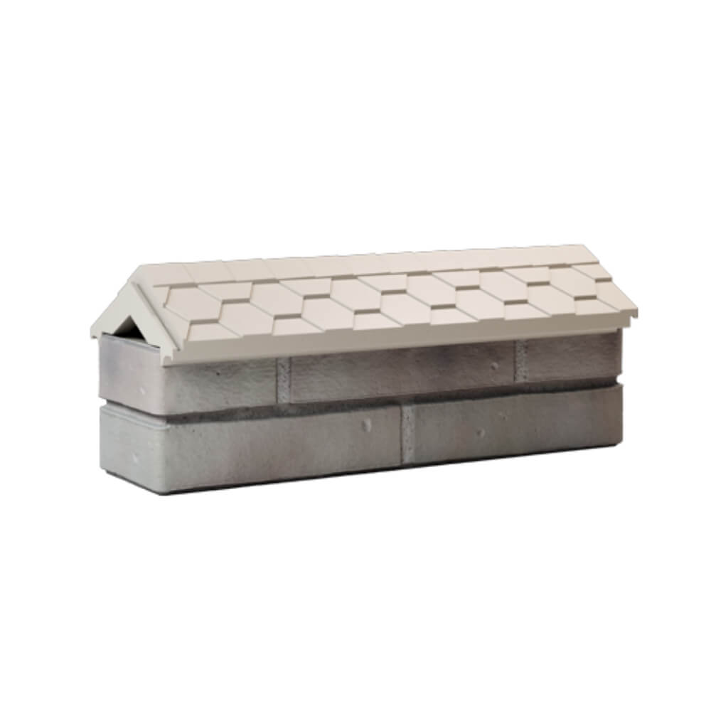 Парапет Zking Эверест Бежевый с посадкой на 0.5 кирпича (130мм) Зеленокумск фото