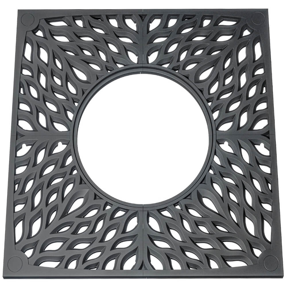 Приствольная решетка для дерева ZKING CRUST 2х2м Черная Зеленокумск фото