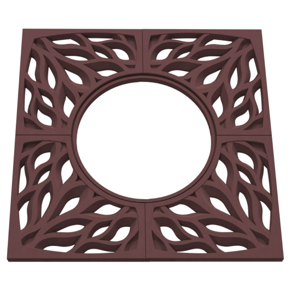 Приствольная решетка для дерева ZKING CRUST 1.2х1.2м Коричневая в Зеленокумске фото