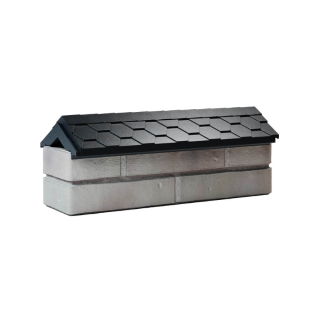 Парапет Zking Эверест Черный с посадкой на 0.5 кирпича (130мм) Зеленокумск фото