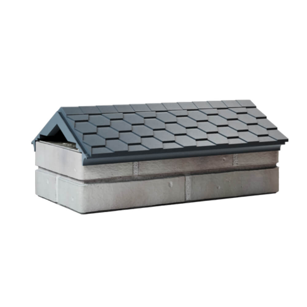 Парапет Zking Эверест Серый с посадкой на 1 кирпич (200/225/255мм) Зеленокумск фото