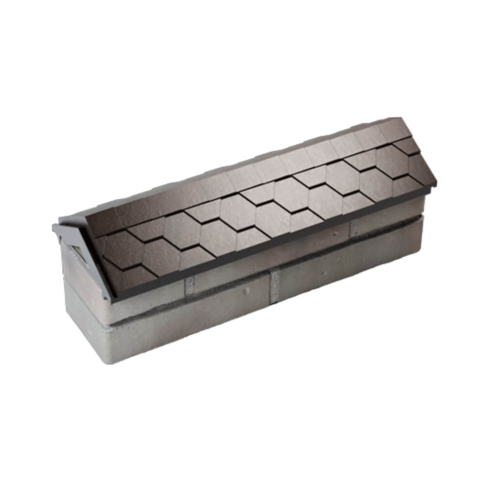 Парапет Zking Эверест Коричневый с посадкой на 0.5 кирпича (130мм) в Зеленокумске фото