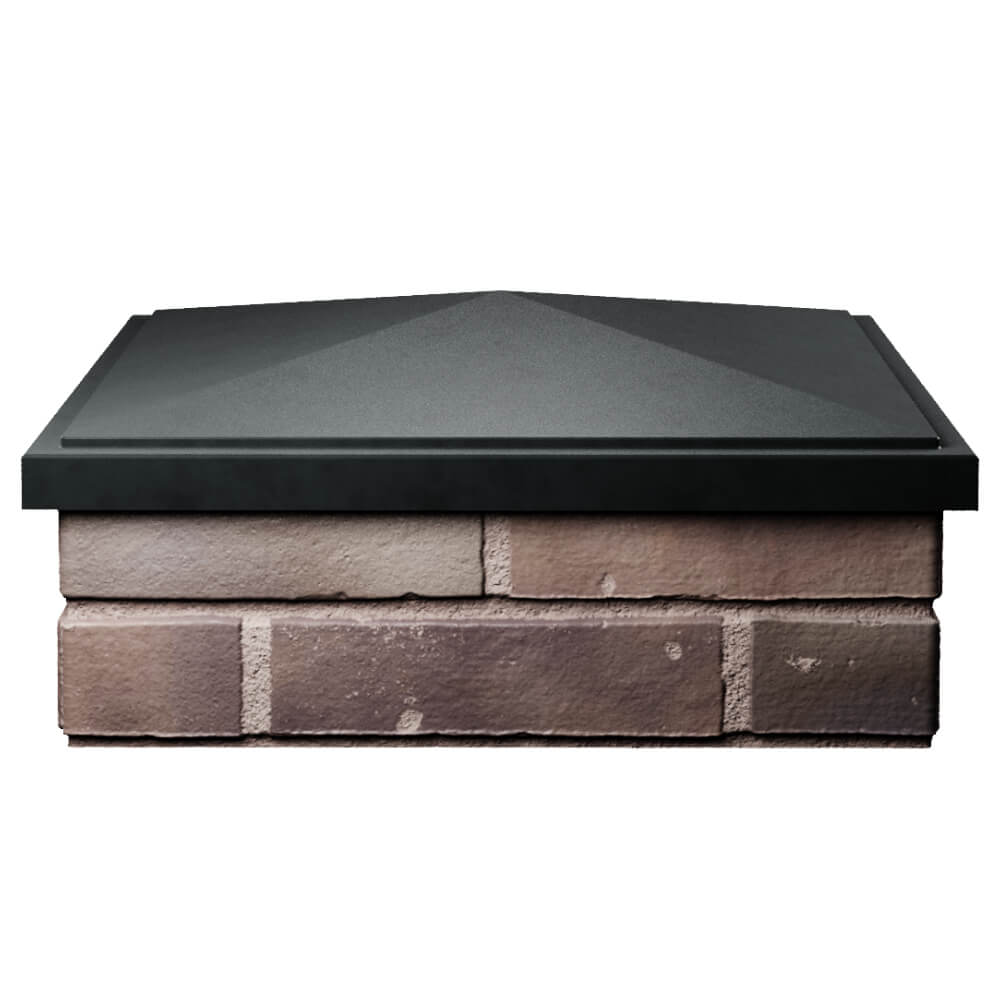 Колпак Zking БонаМоно Черный на столб 2х2 кирпича (515х515, 530х530мм) Зеленокумск фото