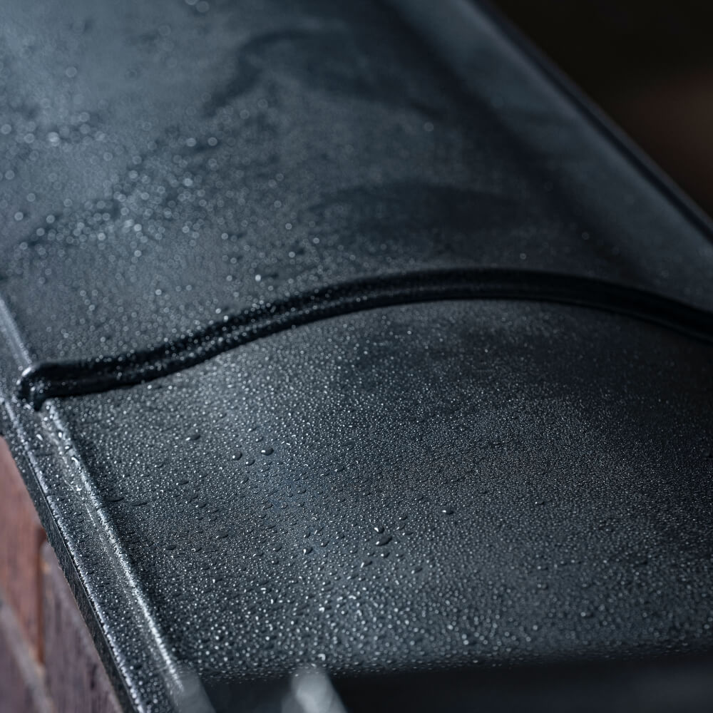 Парапет Zking Монблан Черный посадка на 0.5 кирпича (130мм) в Зеленокумске фото