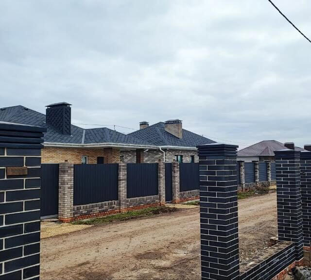 Колпак Zking Бона ХайТек Серый на столб 1.5х1.5 кирпича (385х385мм) в Зеленокумске фото