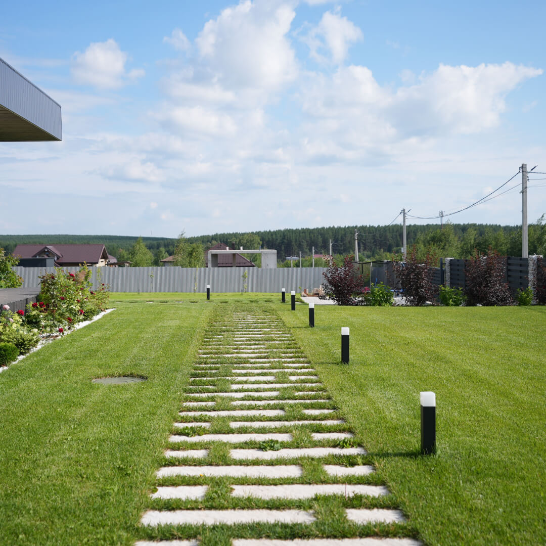 Шаговая плита STONE Светлая Галька 990х330х55мм в Зеленокумске фото