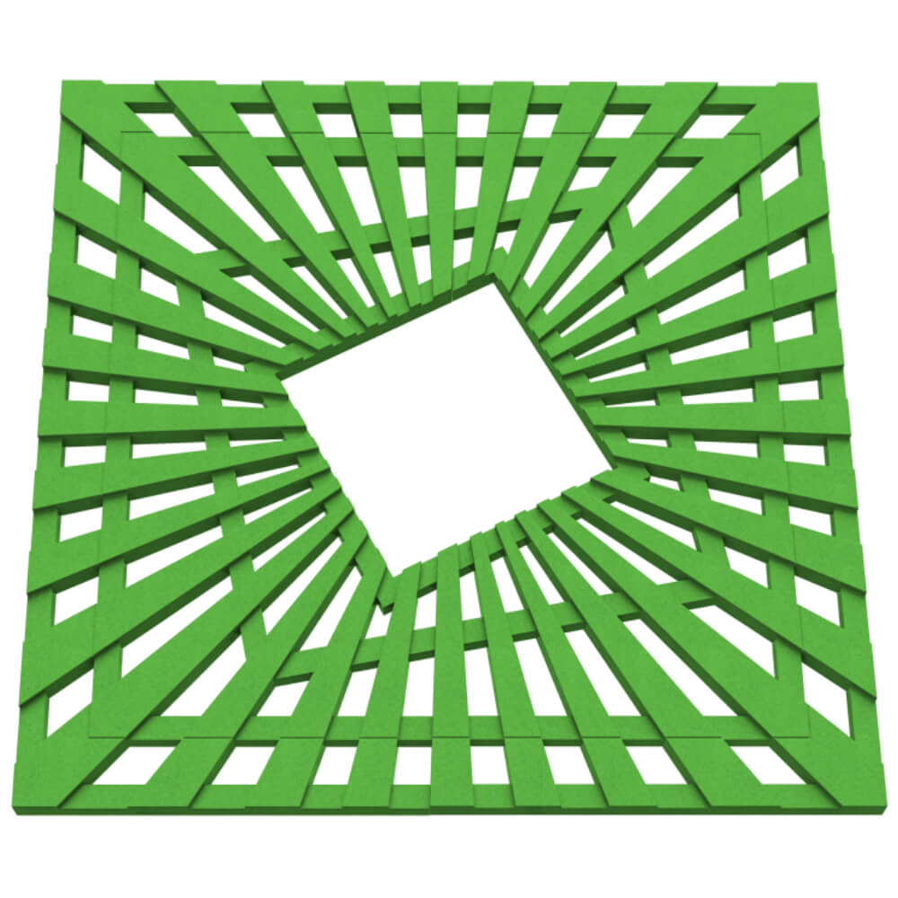 Приствольная решетка для дерева ZKING ATMOSPHERE 1.2х1.2м Зеленая в Зеленокумске фото