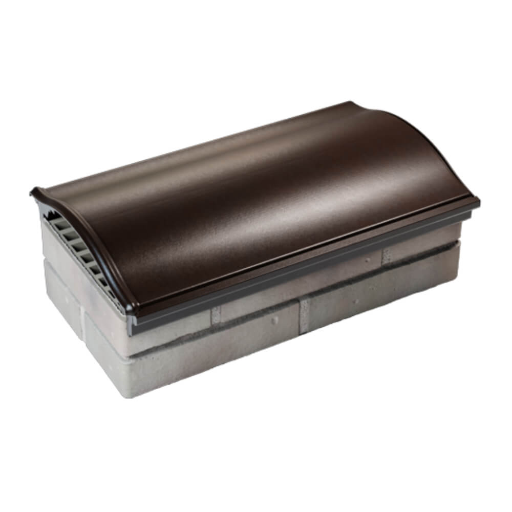 Парапет Zking Монблан Коричневый посадка на 1 кирпич (200/225/255мм) в Зеленокумске фото