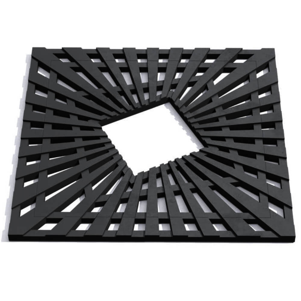 Приствольная решетка для дерева ZKING ATMOSPHERE 1.2х1.2м Черная Зеленокумск фото