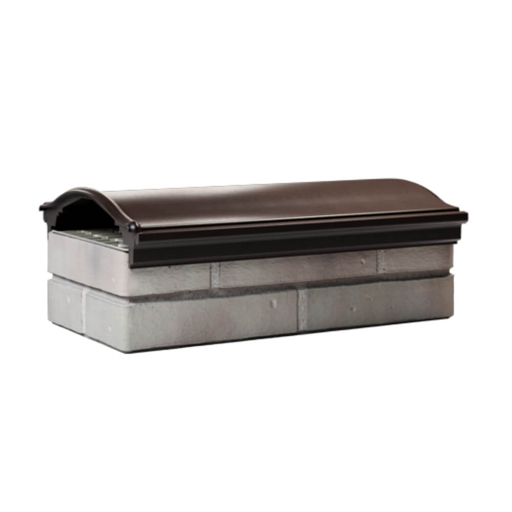 Парапет Zking Монблан Коричневый посадка на 1 кирпич (200/225/255мм) Зеленокумск фото