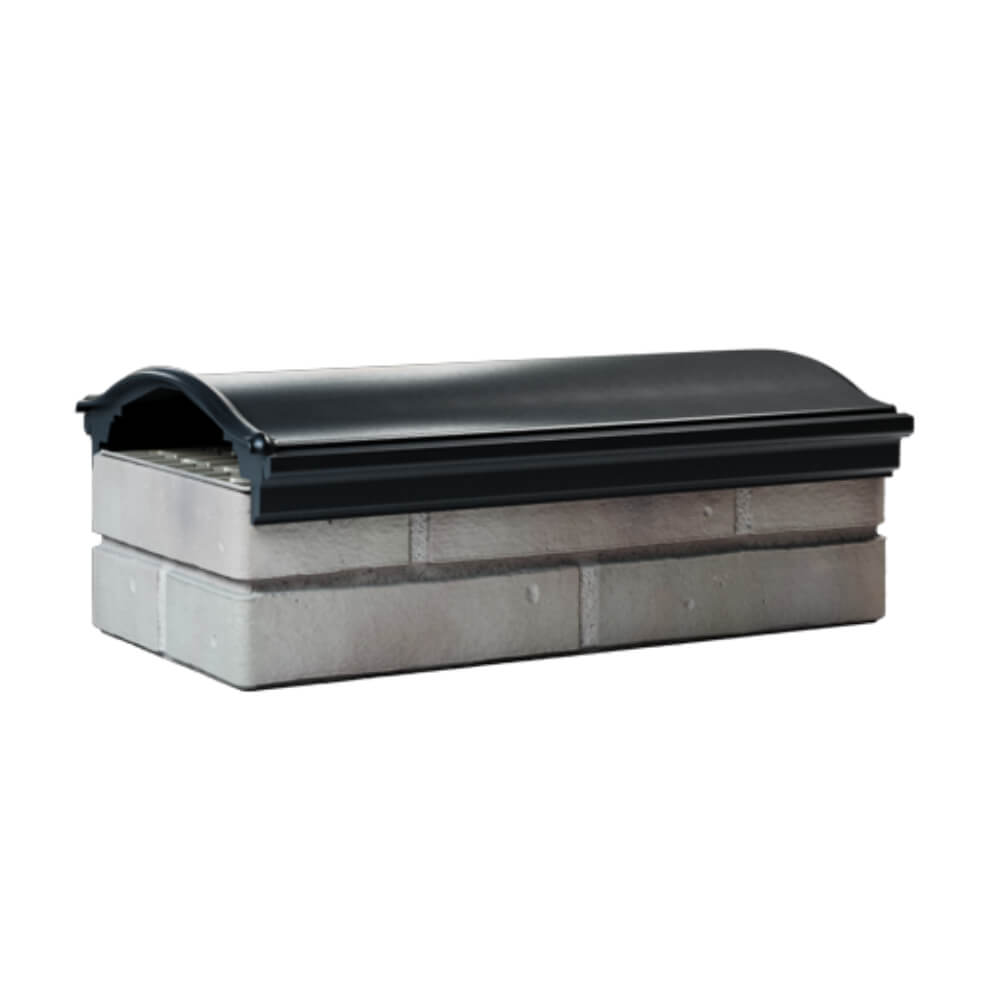 Парапет Zking Монблан Черный посадка на 1 кирпич (200/225/255мм) Зеленокумск фото