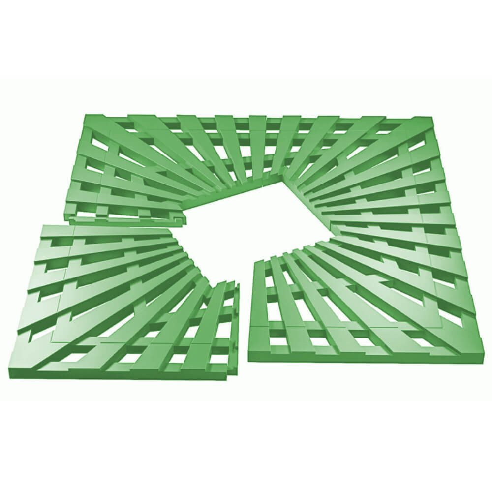 Приствольная решетка для дерева ZKING ATMOSPHERE 1.2х1.2м Зеленая в Зеленокумске фото