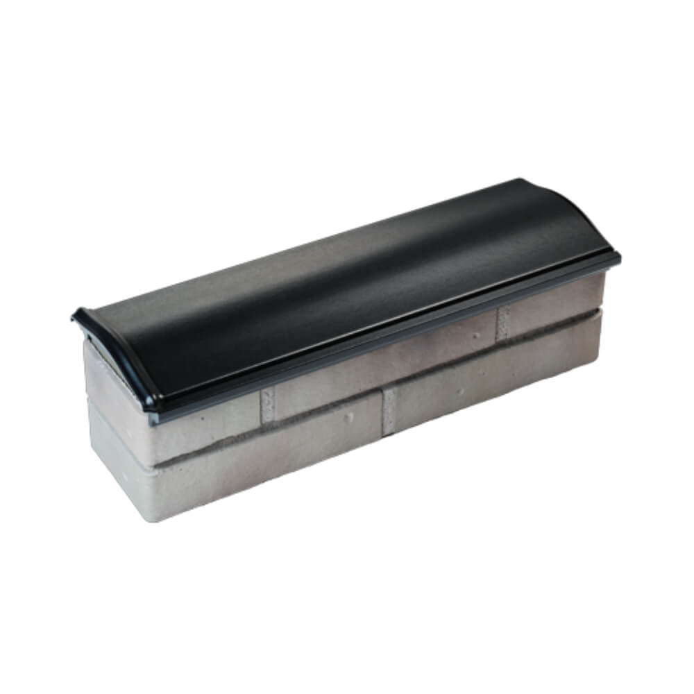 Парапет Zking Монблан Черный посадка на 0.5 кирпича (130мм) в Зеленокумске фото