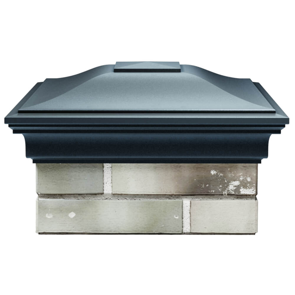 Колпак Zking Монблан Серый на столб 1.5х1.5 кирпича (385х385мм) Зеленокумск фото