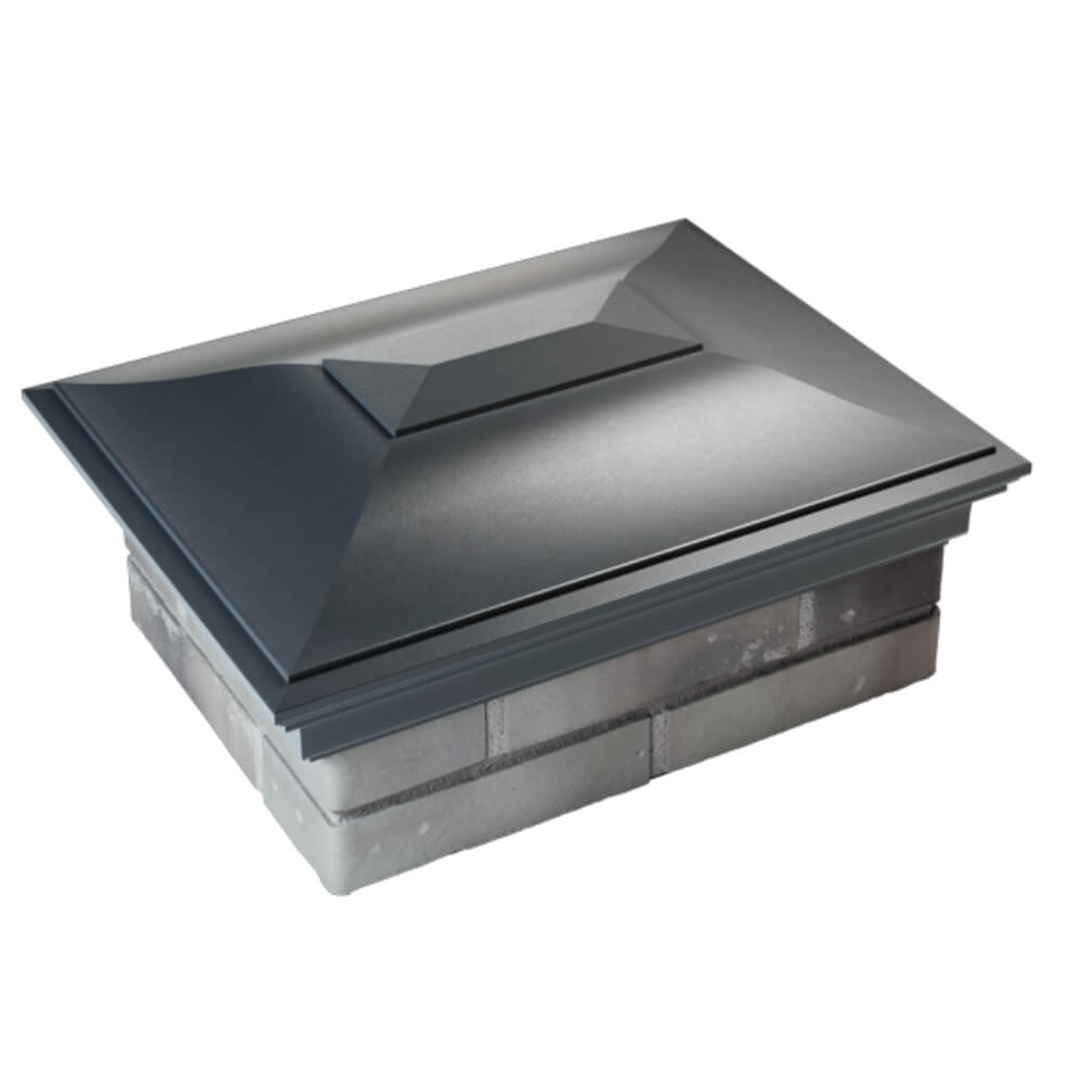 Колпак Zking Монблан Серый на столб 2х1.5 кирпича (515х385мм) Зеленокумск фото