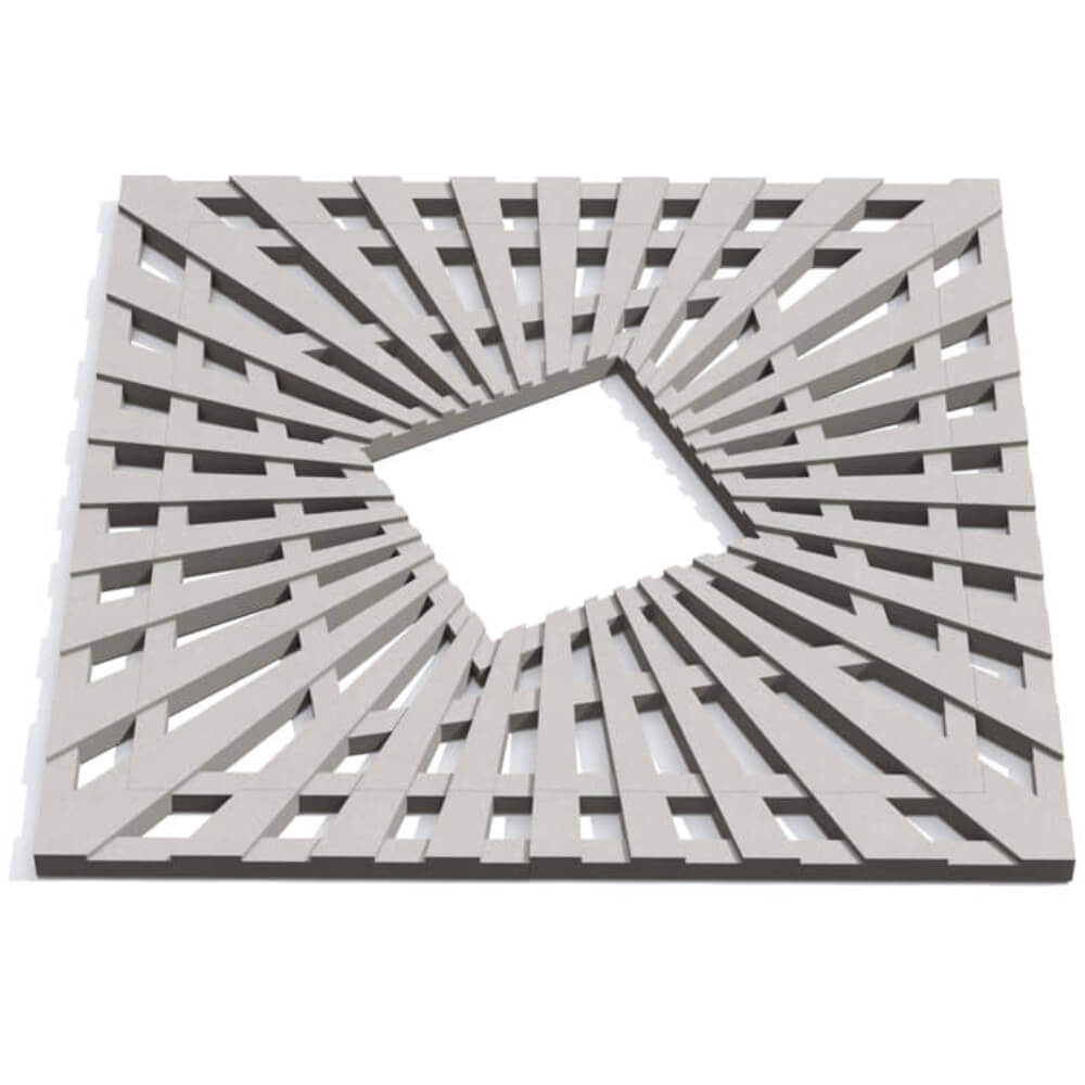 Приствольная решетка для дерева ZKING ATMOSPHERE 1.2х1.2м Бежевая Зеленокумск фото