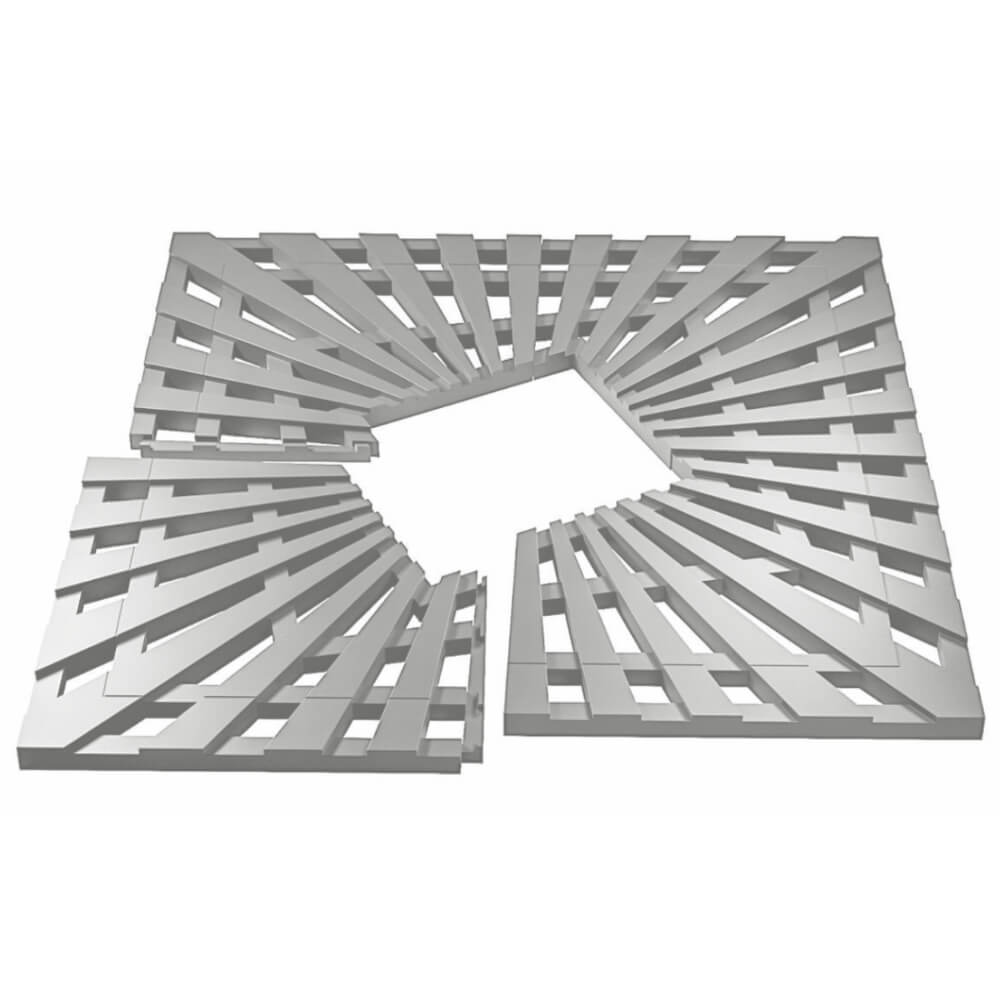 Приствольная решетка для дерева ZKING ATMOSPHERE 1.2х1.2м Бежевая в Зеленокумске фото