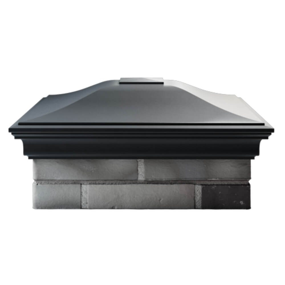 Колпак Zking Монблан Серый на столб 2х2 кирпича (515х515мм) в Зеленокумске фото
