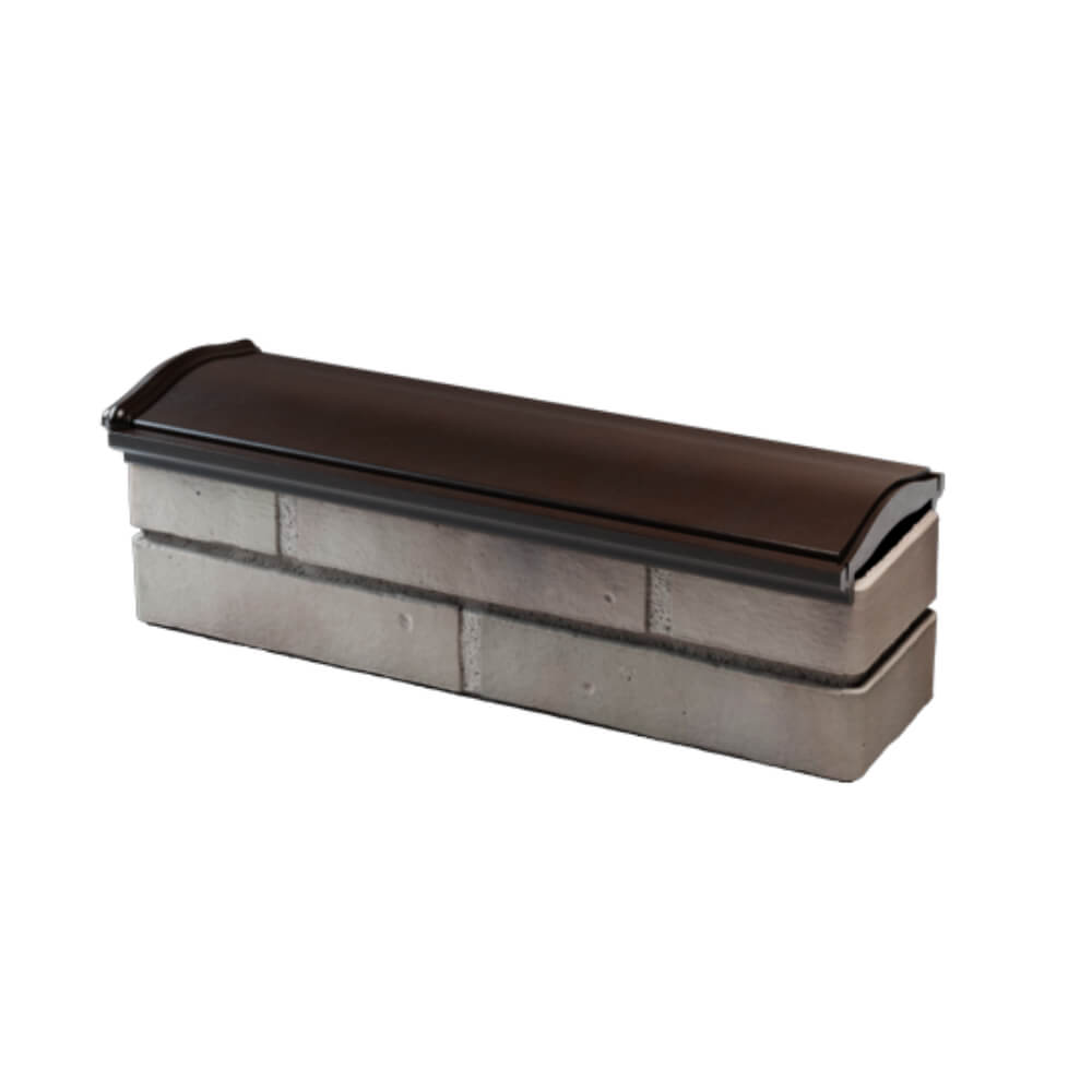 Парапет Zking Монблан Коричневый посадка на 0.5 кирпича (130мм) в Зеленокумске фото