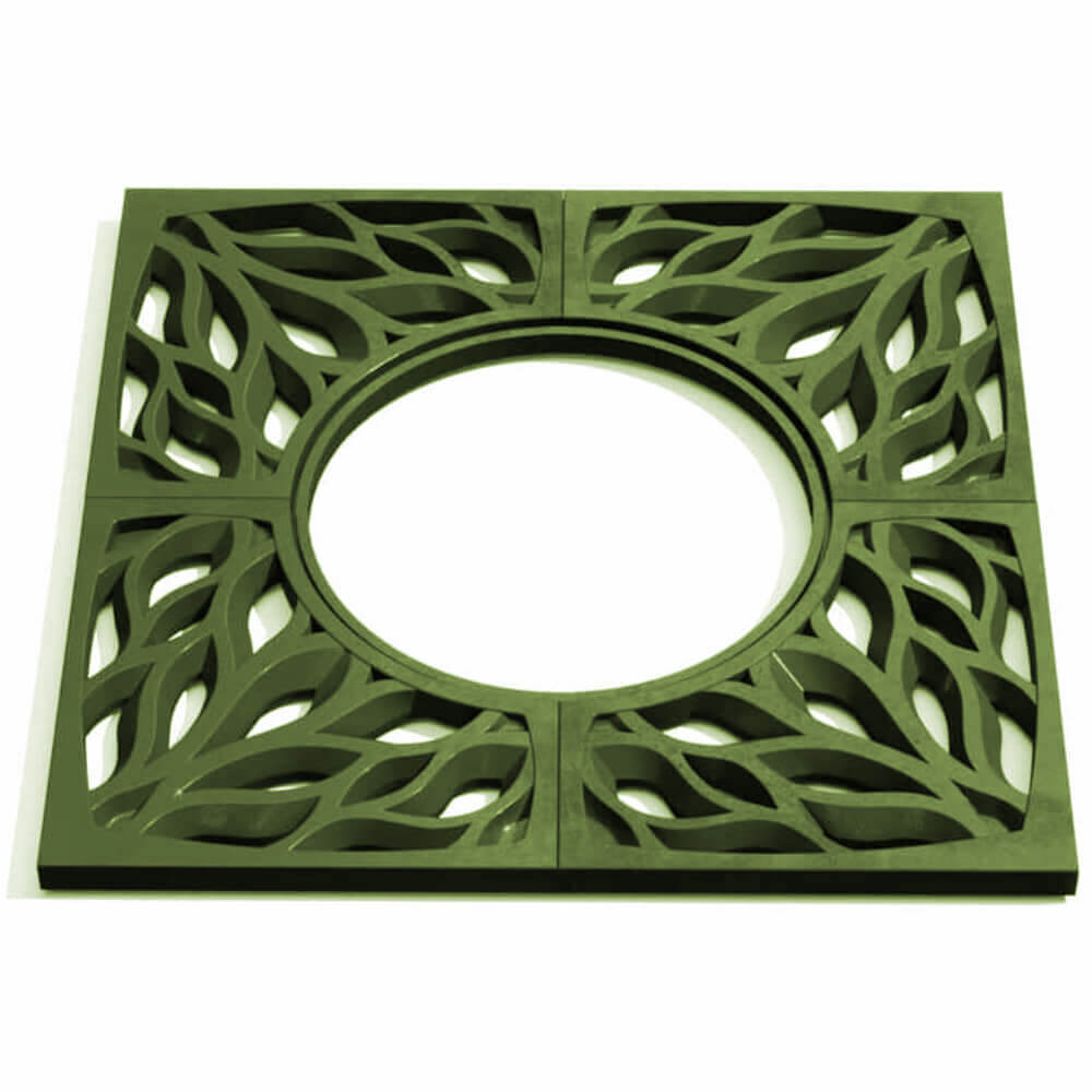 Приствольная решетка для дерева ZKING CRUST 1.2х1.2м Зеленая Зеленокумск фото