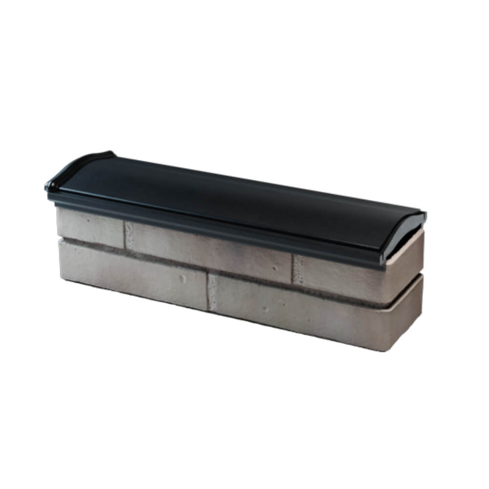 Парапет Zking Монблан Черный посадка на 0.5 кирпича (130мм) в Зеленокумске фото