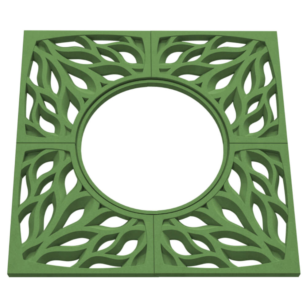 Приствольная решетка для дерева ZKING CRUST 1.2х1.2м Зеленая в Зеленокумске фото