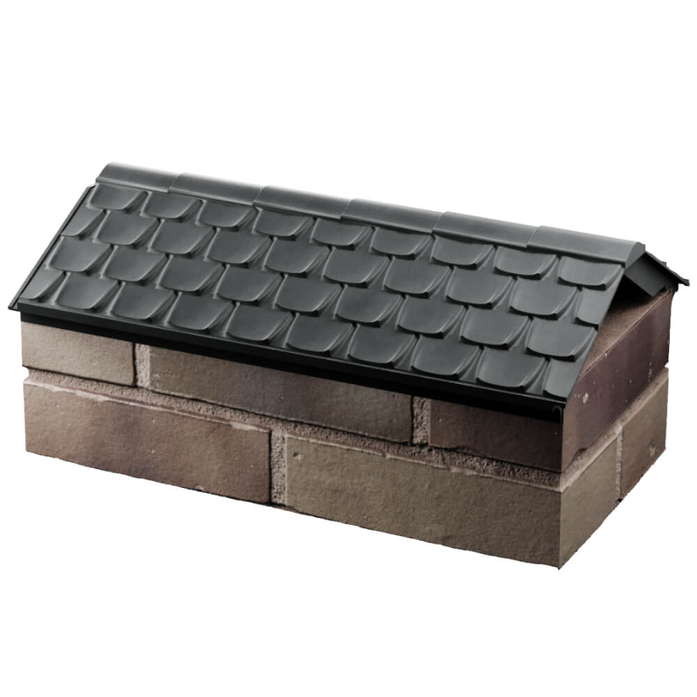 Парапет Zking Эльбрус Серый с посадкой на 1 кирпич (255мм) в Зеленокумске фото