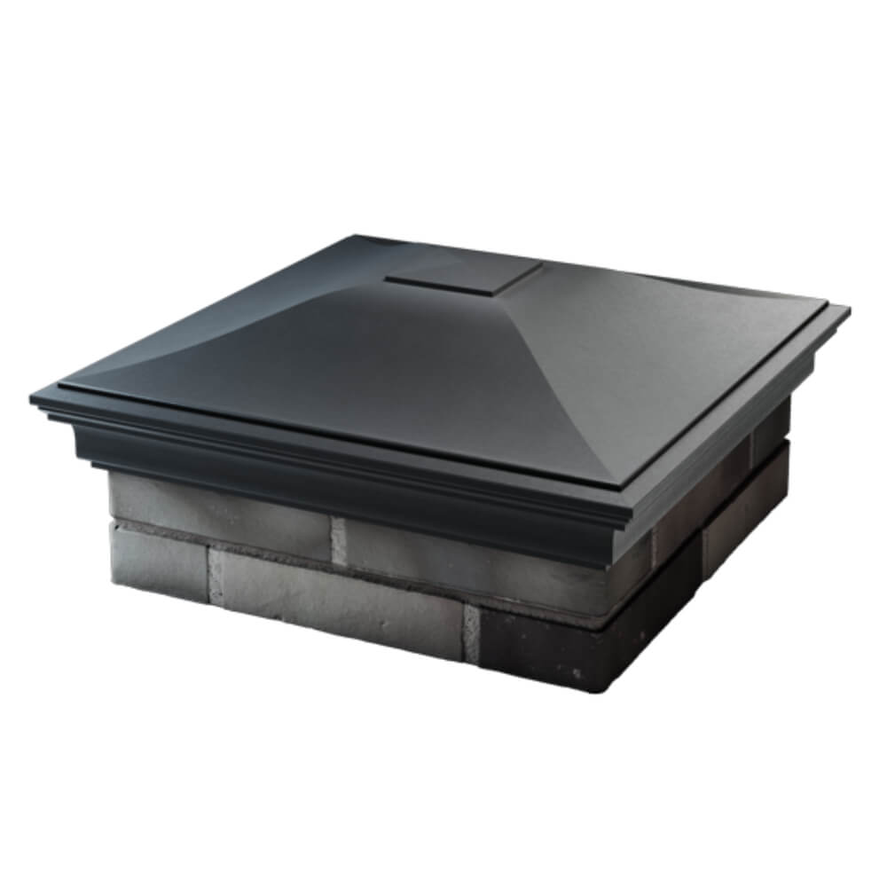 Колпак Zking Монблан Серый на столб 2х2 кирпича (515х515мм) в Зеленокумске фото