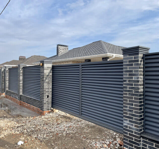 Колпак Zking Бона ХайТек Серый на столб 1.5х1.5 кирпича (385х385мм) в Зеленокумске фото