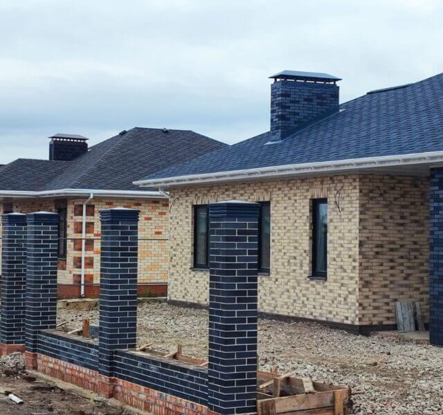 Колпак Zking Бона ХайТек Серый на столб 1.5х1.5 кирпича (385х385мм) в Зеленокумске фото