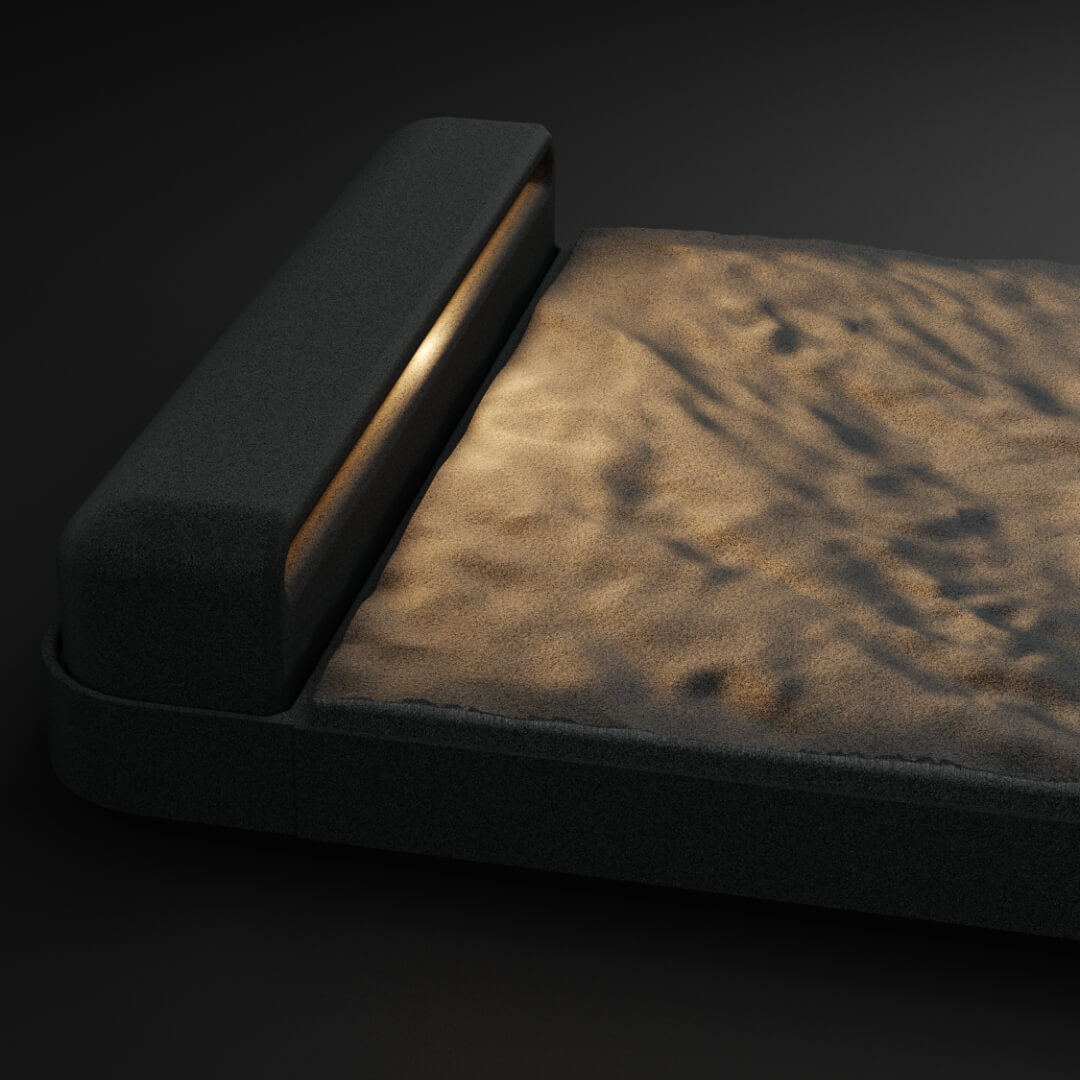 LED Светильник для шаговой плиты STONE Графитовый Серый 330х75х98мм Зеленокумск фото