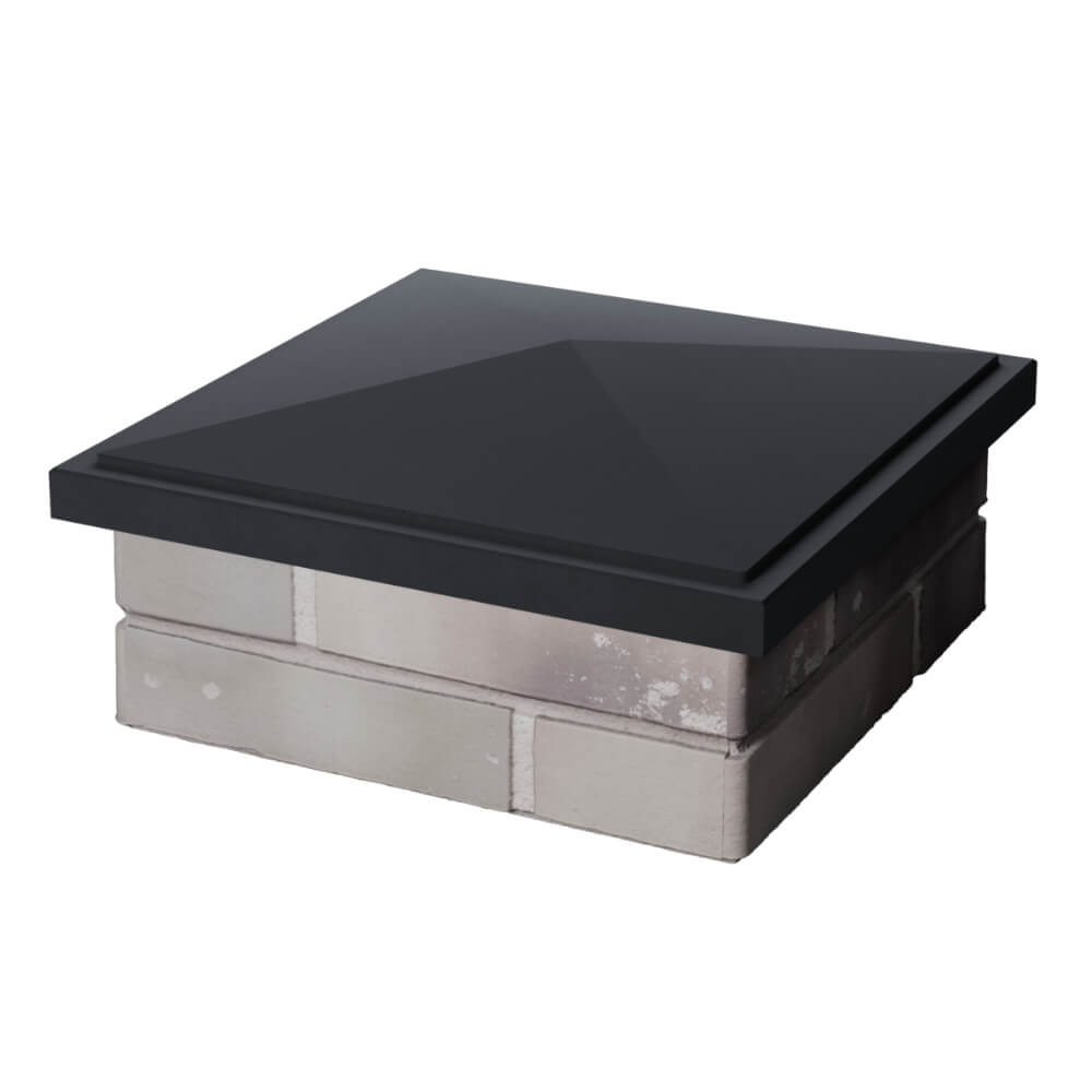 Колпак Zking БонаМоно Серый на столб 1.5х1.5 кирпича (385х385, 400х400мм) в Зеленокумске фото